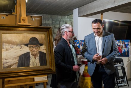 Wernisaż wystawy "Granatowe Góry" w Muzeum Magicznego Realizmu